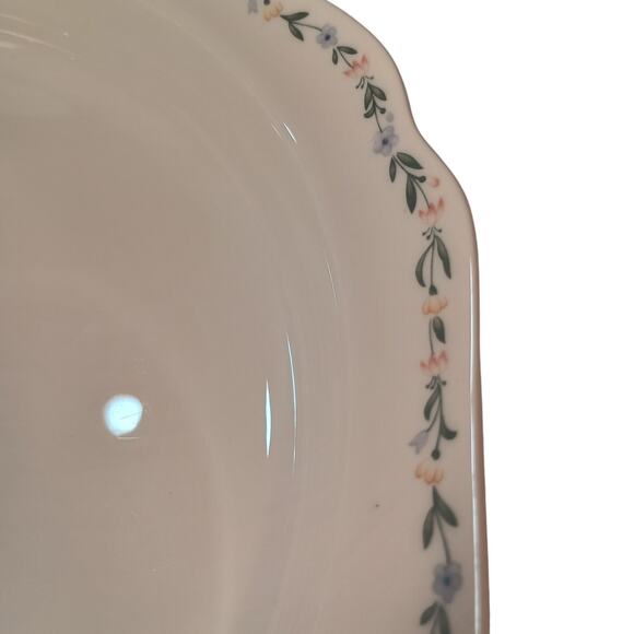 Noritake Gala Cuisine AMERICAN FLOWERS pattern 10" Round Pie Pan Dish Japan - Picture 2 of 6